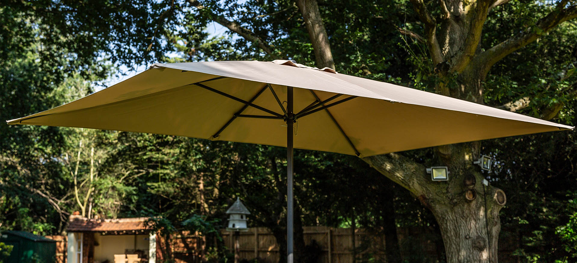 Sturdi Plus 3 x 2m Rectangular Aluminium Parasol