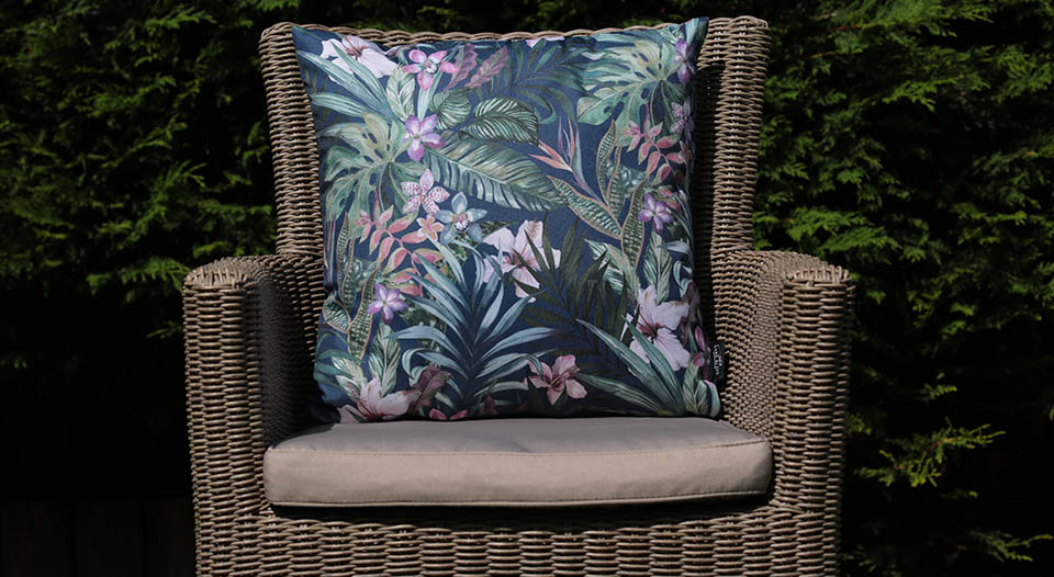 Enchanting Scatter Cushions Exotic Flowers