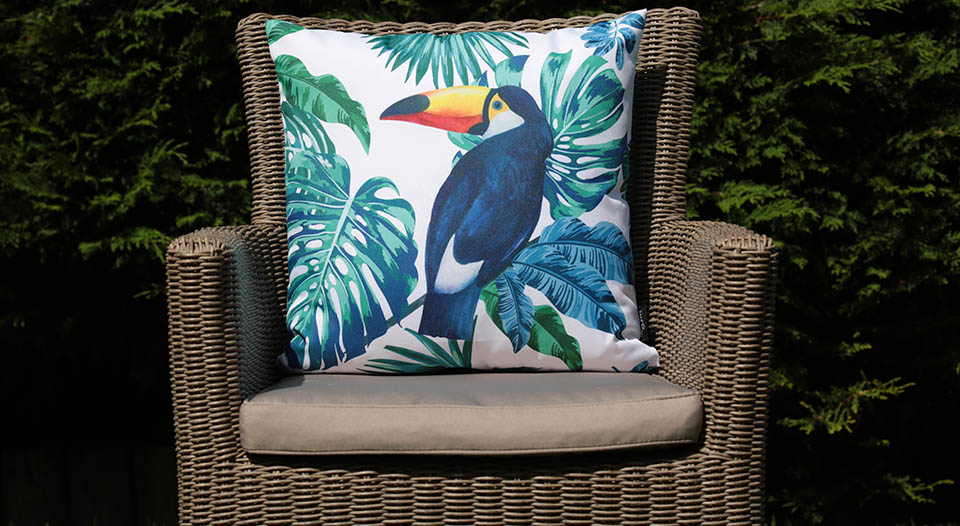 Enchanting Scatter Cushions Toucan Paradise