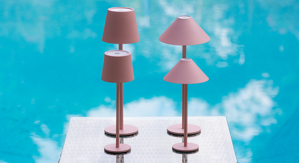 Cordless Easy Lamps Pink